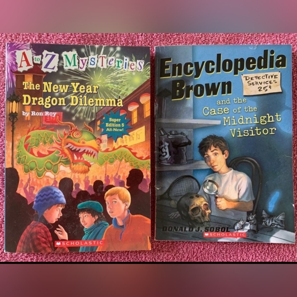 "Encyclopedia Brown" & "A to Z Mysteries" Book Bundle (X2) - Paperback
